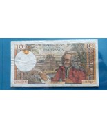 10 FRANCS VOLTAIRE FRANCE 1971 - £23.92 GBP