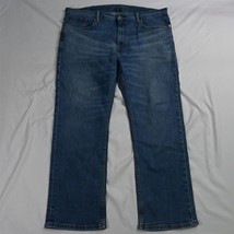 Levis 40 x 30 559 0421 Relaxed Straight Medium Stretch Denim Jeans - $21.55