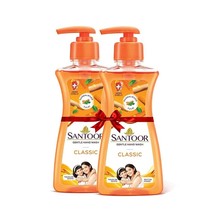 Santoor Hand Wash Classic, 200ml - (Pack of 2) - £18.19 GBP