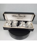 Vintage Williams Adams Towle Silverplate Salt &amp; Pepper Shakers 2 Pairs M... - $42.39