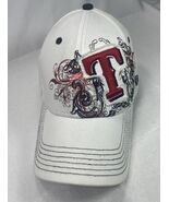 Texas Rangers White Women&#39;s Cap New Era Embroidered Hat Ball Cap - $10.84