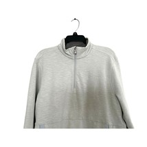 LULULEMON 1/4 Zip Performance Sweatshirt Heather Gray Kangaroo Pockets S... - $644.62 MXN