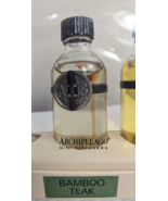 Archipelago Botanicals Mini Reed Diffuser Bamboo Teak bottle Home Fragrance - £21.38 GBP