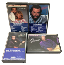 Lee Greenwood Cassette Tapes MCA Country Barbara Mandrell Lot Of 4 - £7.75 GBP