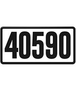 Westek SL-ALWR Address Light Led Wired LT, 5.125Hx 10&quot;W x 1&quot;D, Black - $511.11 MXN