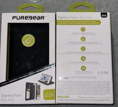 PureGear Follio Wallet Black Drop Protection Phone Back Case for Apple iPhone X - £6.80 GBP