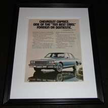 1983 Chevrolet Caprice Framed 11x14 ORIGINAL Advertisement - £27.17 GBP