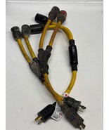 3-Pack Coleman Cable, Inc. 90228802, Generator 12/3 STW 20&quot; Yellow TWIST... - $46.75