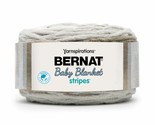 Bernat Baby Blanket Stripes, 10.5 oz, 100% Polyester, Pebbles - £11.79 GBP