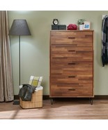 32&quot; MDF Chest Drawer in Walnut - £205.55 GBP