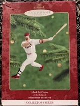 Hallmark Keepsake Ornament 2000 MLB At The Ballpark Mark McGwire STL Cardinals - £23.23 GBP