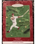 Mark McGwire STL Cardinals Hallmark Keepsake Ornament 2000 MLB At The Ba... - $9.78