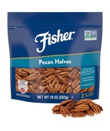 Fisher Chef&#39;s Naturals Pecan Halves 10 oz Resealable Bag, - $234.52 MXN