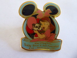 Disney Trading Pins  315 1997 WDW 10th Anniversary Teddy Bear & Doll Convention - $9.50