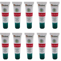 10 X Himalaya Herbal Lip Balm Chapstick Wheatgerm &amp; Carrot Seed Oil 10g FREE SHI - £17.51 GBP