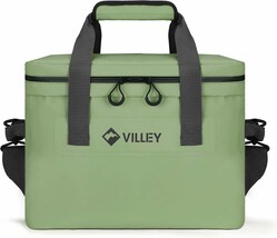 Villey Cooler Bag, 30 Cans Insulated Soft Cooler Bag, Large Beach Cooler... - $30.99