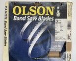 Olsen Band Saw Blade 72 1/2&quot; Width is 1/4 or .020 TPI 6 2055952 - $14.84