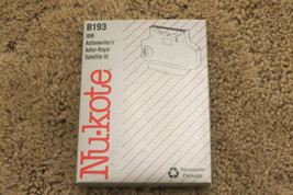 Nukote B193 Typewriter Ribbon Cartridges IBM Actionwriter I Adler-Royal Satellit - £8.47 GBP