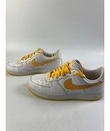 Nike Air Force 1 Low &#39;07 AF1 White Varsity Maize Yellow 315122-172 Mens ... - £51.42 GBP