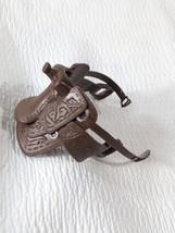 Vintage Breyer Horse Saddle Brown 2002 Replacement Part rubber pony seat... - $16.00