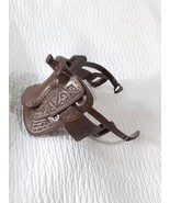 Vintage Breyer Horse Saddle Brown 2002 Replacement Part rubber pony seat... - $16.00
