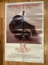 The incredible shrinking woman, rated PG, 1981 vintage original one sheet mov... - £39.75 GBP