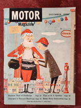 Rare MOTOR Automotive Car Magazine December 1956 Harry Goff - £12.65 GBP