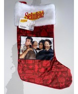 SEINFELD tv show cast  16”holiday Christmas stocking Jerry George Elaine... - $7.27