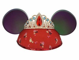 Disney Parks Elena of Avalor Mickey Minnie Mouse Ears Hat with Tiara Youth Girls - £15.79 GBP