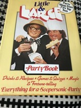 Little and Large Party Book Hardcover  1979 Drinks Games Quizzes Magic F... - $8.03