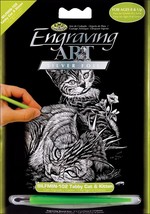 Silver Foil Engraving Art Mini Kit Cardstock - $37.49