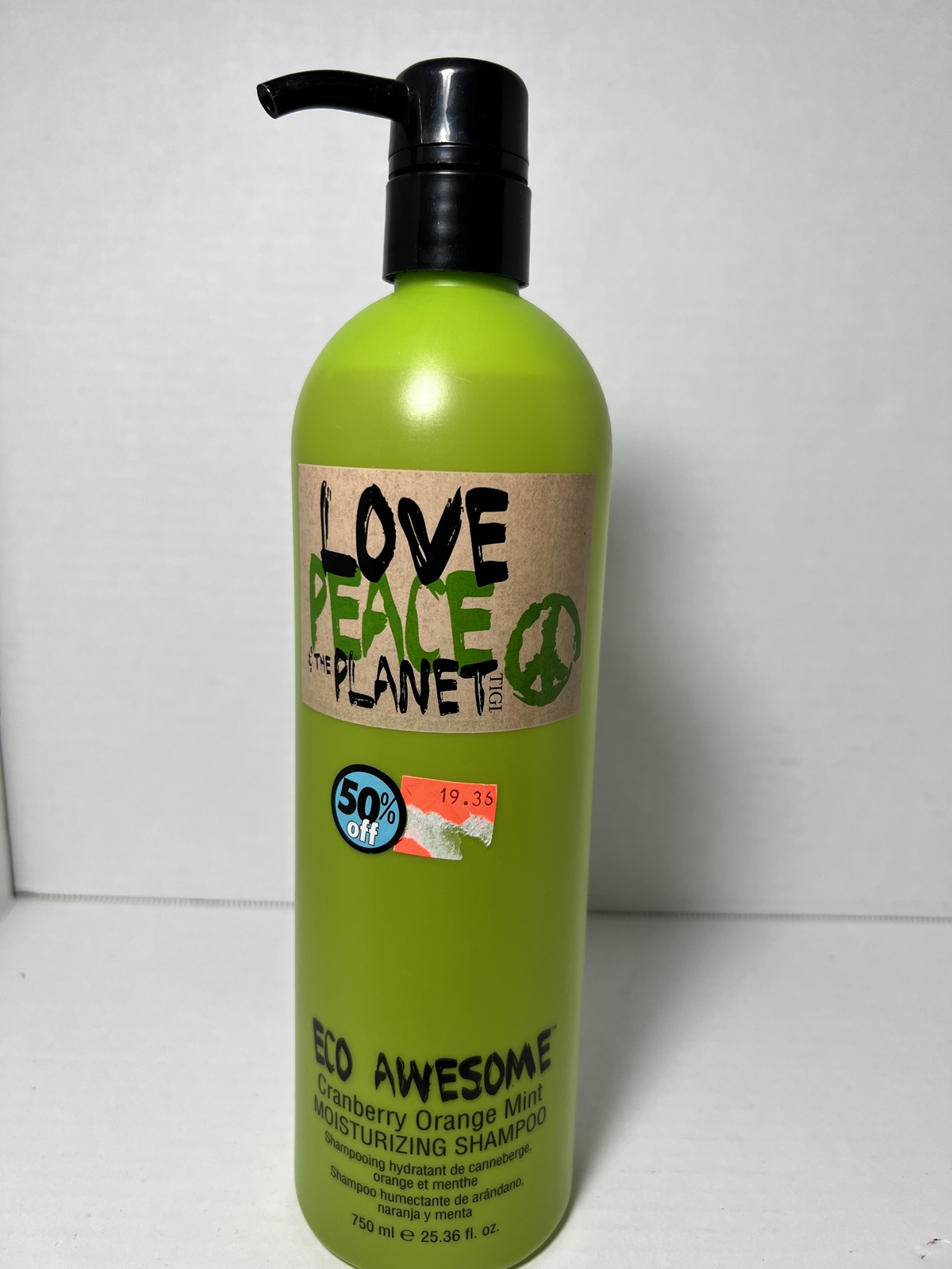 TIGI Love Peace and the Planet Cran-Orange Mint Moisturizing Shampoo 25.36oz - $49.99