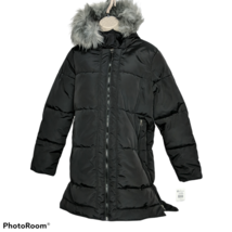NWT Be Boundless Framework Anorak Parka Coat Medium Faux Fur Hood Black Zip Up - £54.77 GBP