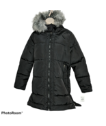 NWT Be Boundless Framework Anorak Parka Coat Medium Faux Fur Hood Black ... - £53.59 GBP