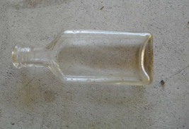Small Vintage Glass Lyric Medicine Bottle - $18.81