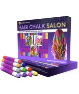 Desire Deluxe Hair Chalk for Girls Makeup Kit of 10 Temporary Colour Pen... - $677.74 MXN