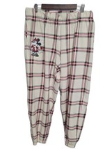 Disney Parks XL Minnie Mouse Joggers Walt Disney Holiday Lodge Collection  - £27.52 GBP