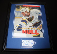 Brett Hull Signed Framed 1991 Sports Illustrated Magazine Cover Display ... - $79.19