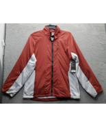 MSX Windbreaker Jacket Mens L Multicolor Zip Pocket Long Sleeve Mock Nec... - $825.17 MXN