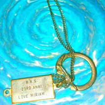 Dog Tag Silver Necklace - $14.85