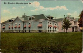 Chambersburg Pennsylvania City Hospital 1913 to Altoona PA Postcard U13 - £3.90 GBP