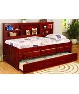 Sophie Daybed with Bookcase Headboard and Six Storage Drawers - $21,696.41 MXN