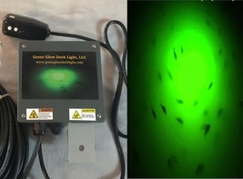 Barnacle Burner Bulb, Saltwater Approved, Underwater Fish Light Brilliant Green  - £359.70 GBP