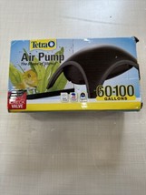 TETRA AQUARIUM AIR PUMP 60 - 100 GALLONS/ NEW OPEN BOX - $27.11