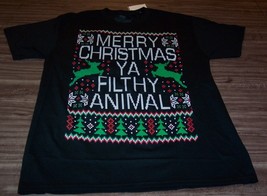 Home Alone Merry Christmas Ya Filthy Animal T-Shirt Mens Small New w/ Tag - $19.80