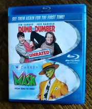 The Mask / Dumb and Dumber  Blue ray  2-Disc Set  1994- Jim Cary -VG - £4.48 GBP