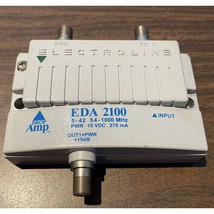 Electroline EDA 2100 Cable TV Signal Booster/Amplifier Drop Amp 15 VDC - €16,05 EUR