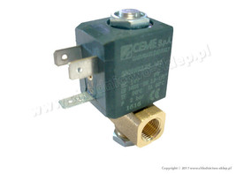 Solenoid valve CEME 5509, NC, 1/8&quot;&quot;, with coil 24V DC, Électrovanne - $27.03