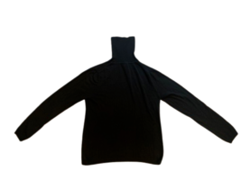 GRACE Women&#39;s Black Shirt Size Large L Turtleneck - £7.23 GBP