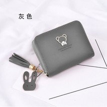  women s wallet cute korean zipper short wallet mini wallets money bag card holder coin thumb200